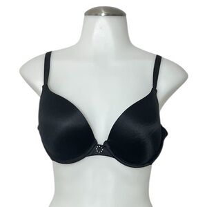 36C Maidenform Classic Black Underwire Bra